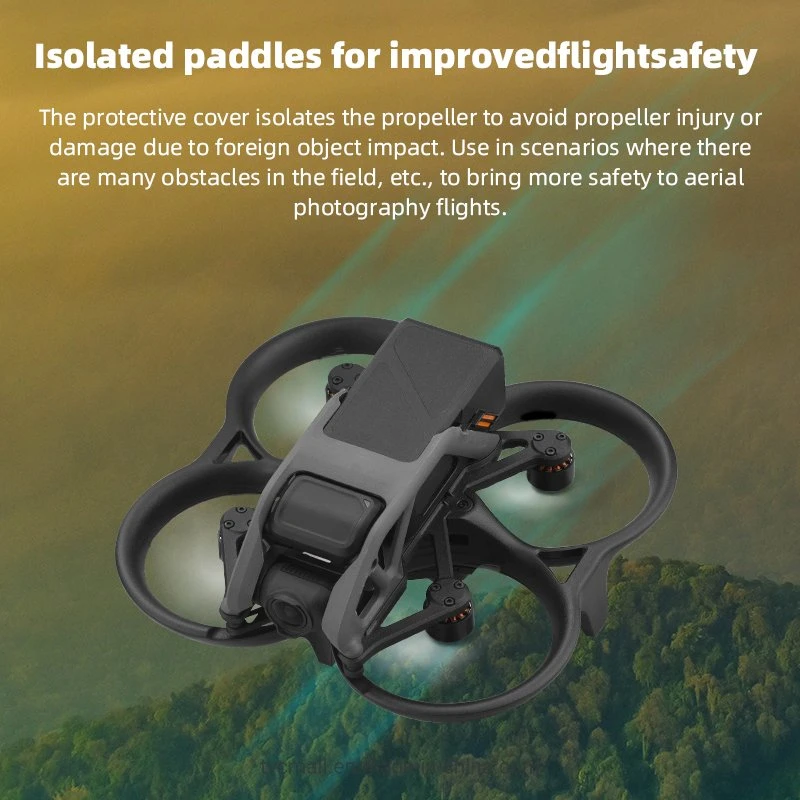 Ewb9615 Drone Propeller Guard Anti-Collision Props Protector Drone Safety Accessory for Avata Drone
