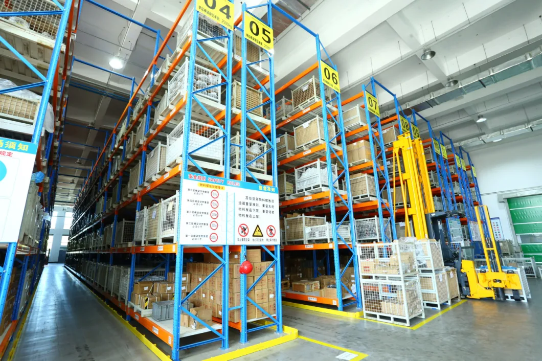 Jise Industrial Warehouse Storage Very Narrow Aisle Rack.